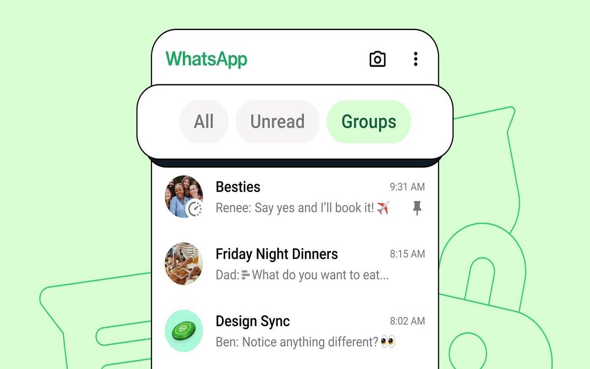 WhatsApp faciliteaza gasirea mesajelor necitite, sosesc noi filtre