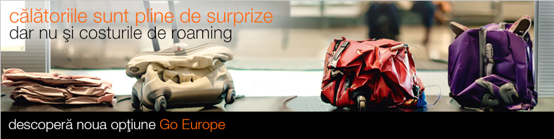 Orange Travel - optiunea Go Europe