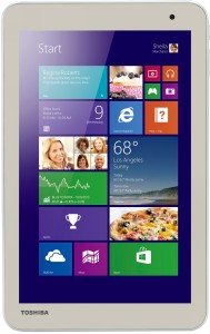 Toshiba Encore 2 WT8-B-102 din fata deschisa